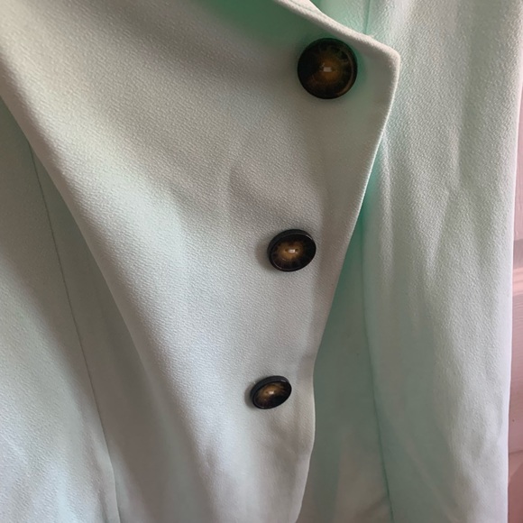 Asymmetrical button front mini dress - Picture 3 of 4